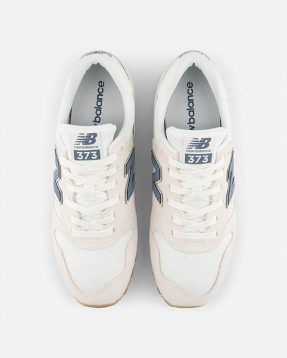 New Balance 373 Womens Trainers - Linen/Shadow Blue