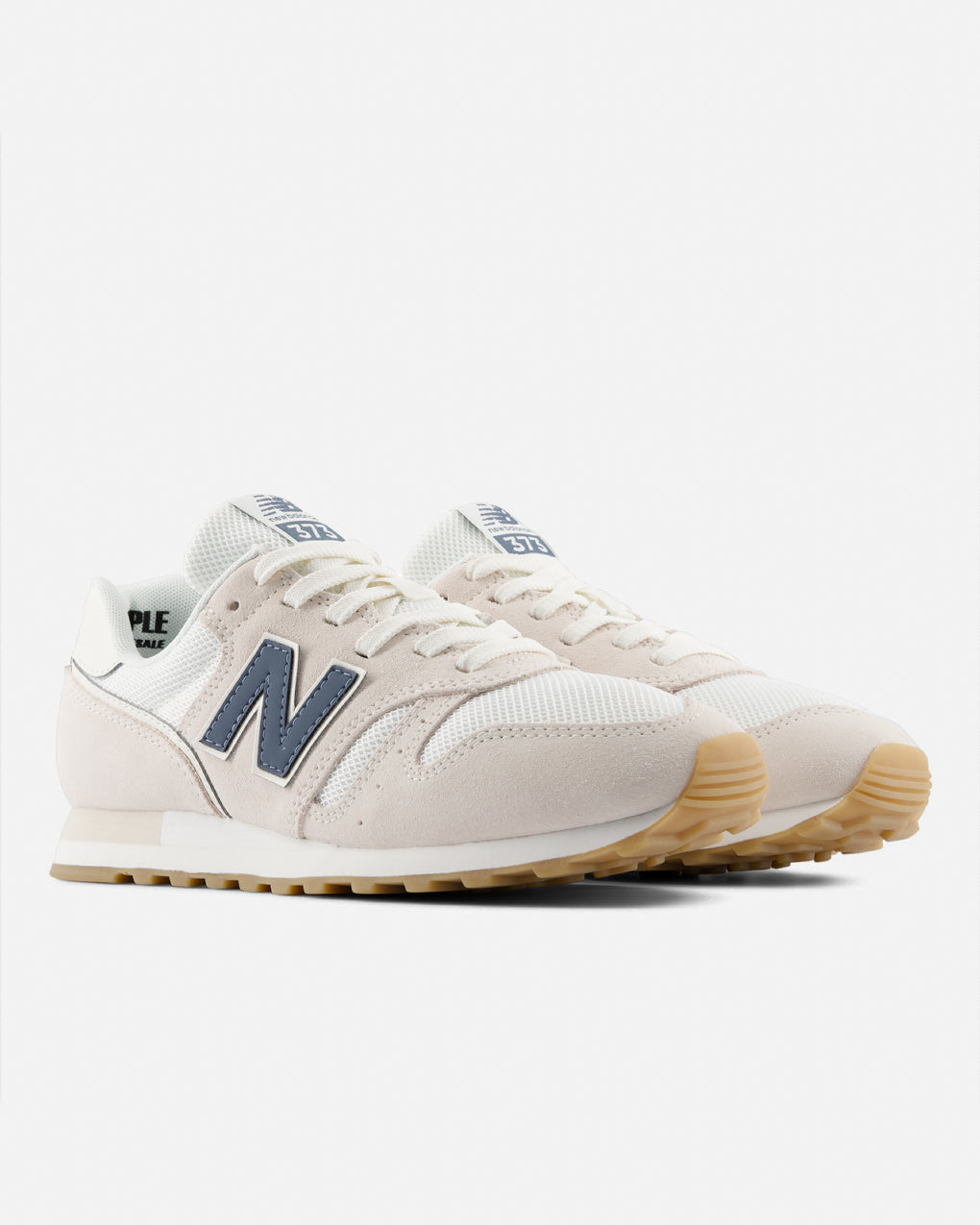 New Balance 373 Womens Trainers - Linen/Shadow Blue