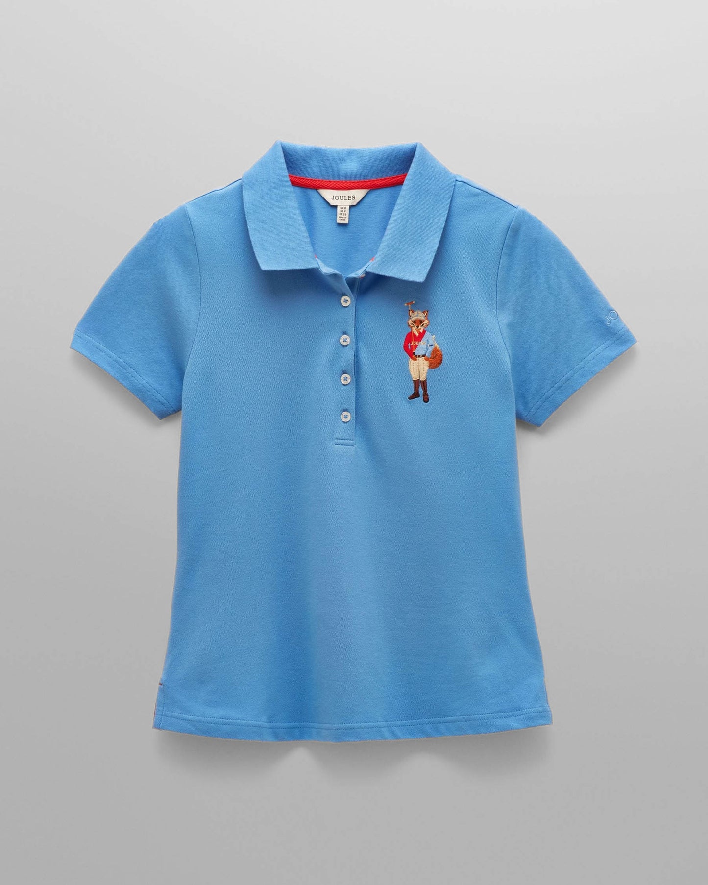 Joules Womens Jonty Polo Shirt - Blue