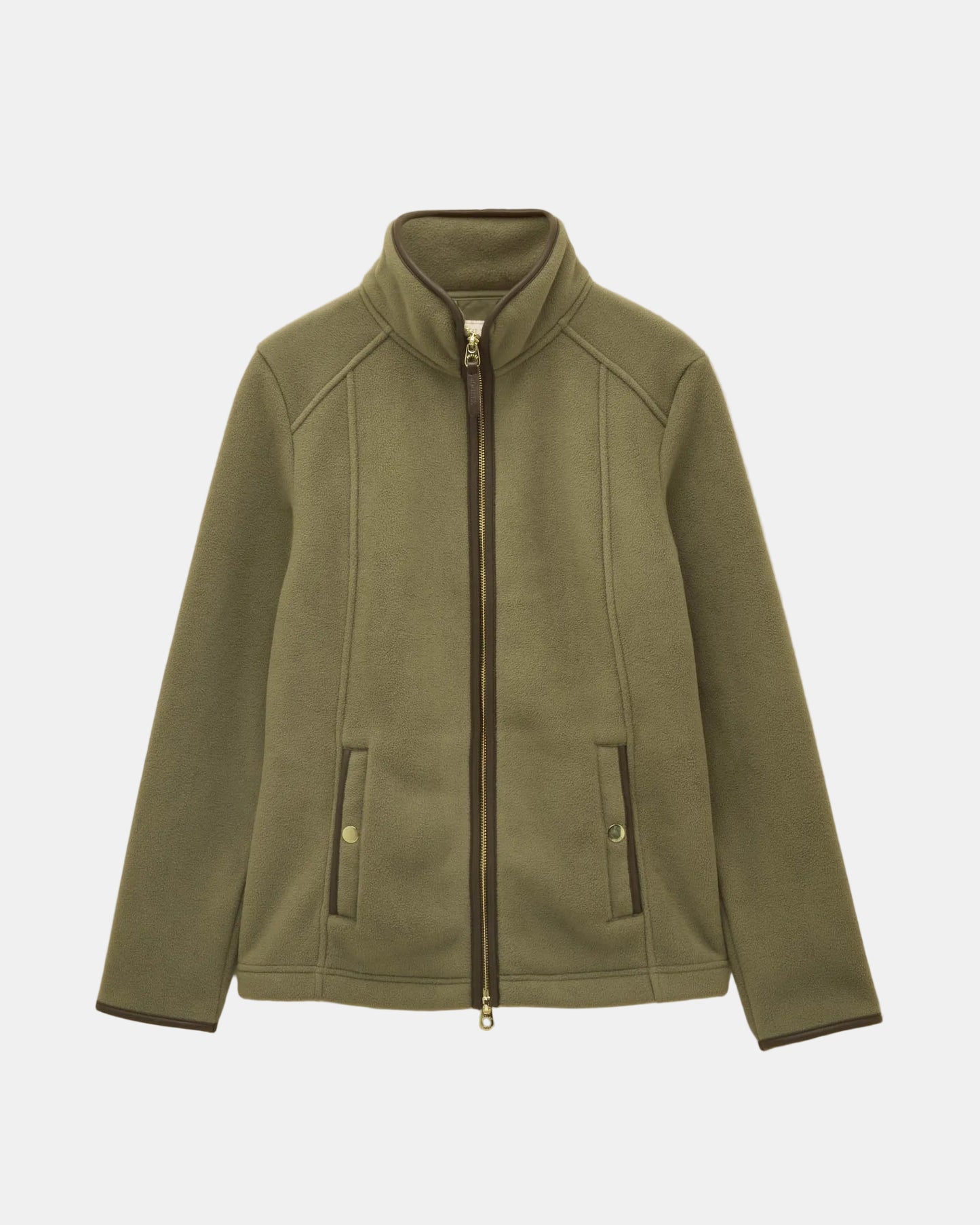 Joules Heritage Full Zip Womens Fleece - Light Green | CHO | Designer Womens Coats & Jackets