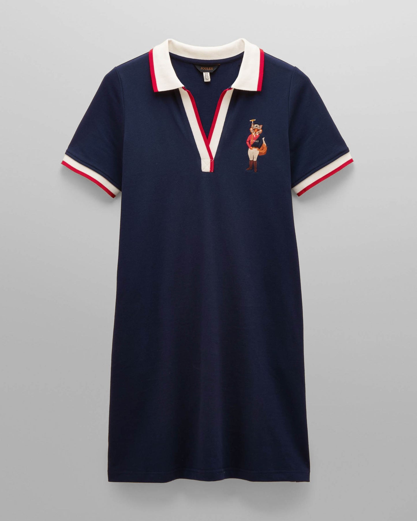 Joules Evie Jonty Womens Polo Dress - Navy