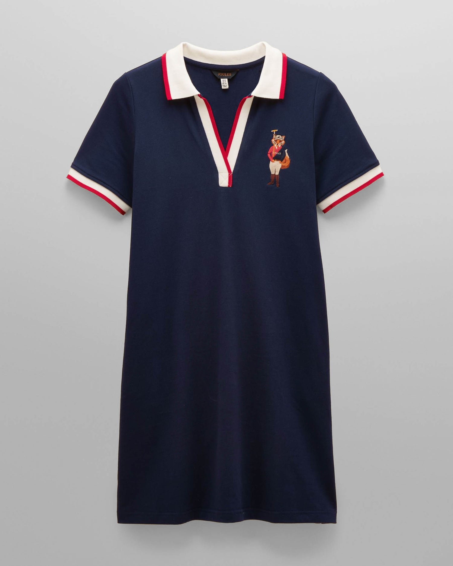 Joules Evie Jonty Womens Polo Dress - Navy | CHO | Designer 
