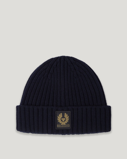 Belstaff Watch Beanie Hat - Dark Ink | CHO | Designer Unisex Hats