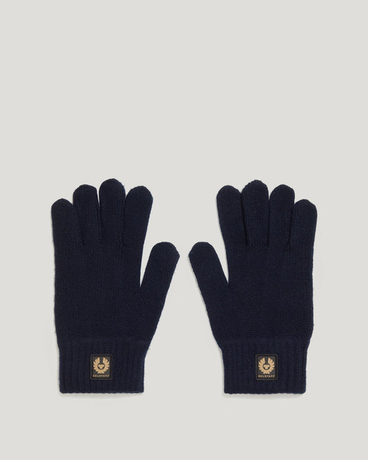 Belstaff Watch Gloves - Dark Ink | CHO | Designer Mens Gloves
