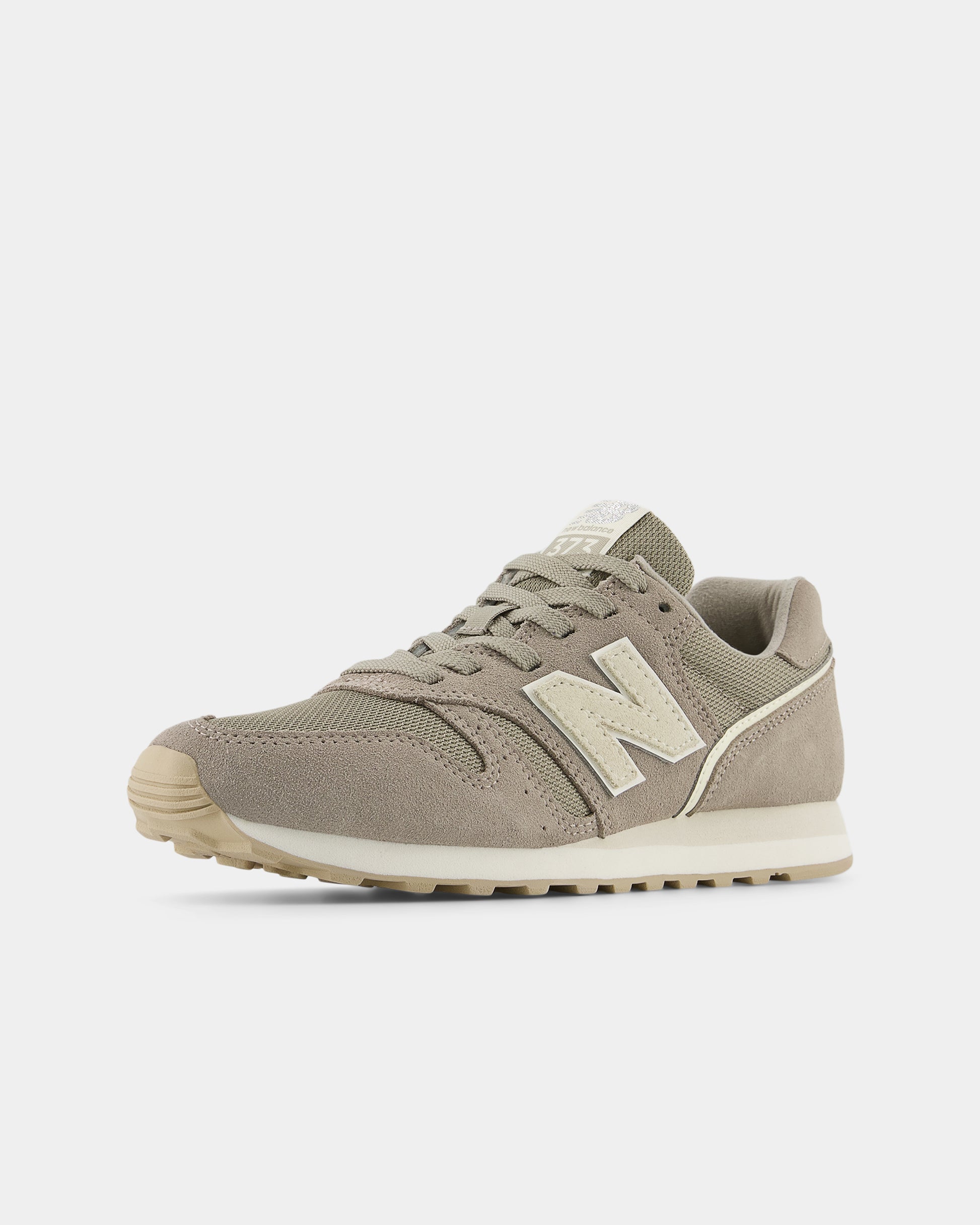 New Balance 373V2 Womens Trainers in Arid Stone - left side
