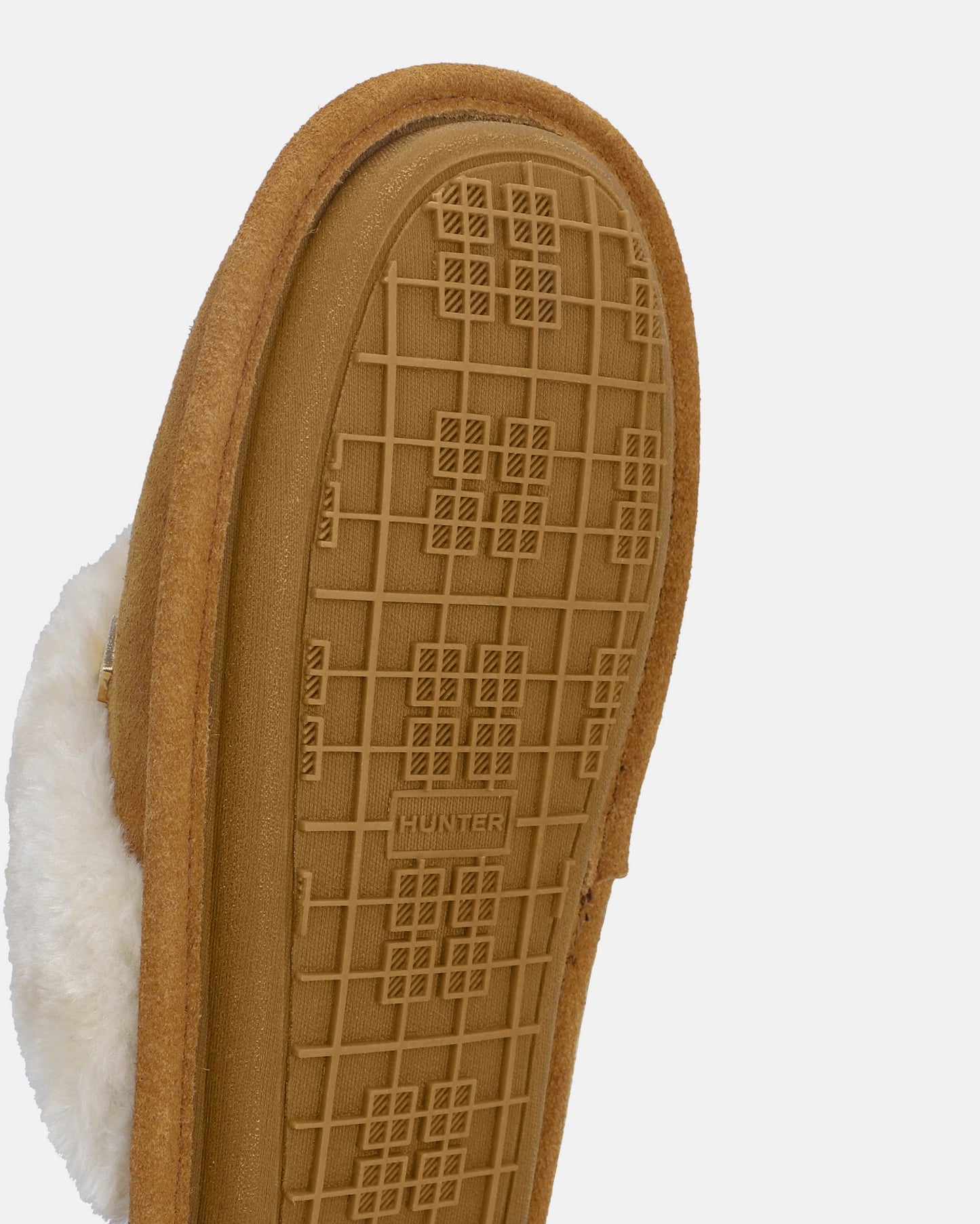 Hunter Womens Mule Slipper - Biscuit