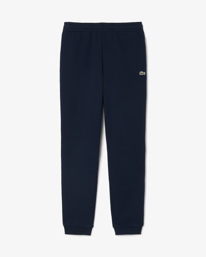 Lacoste Tapered Fit Mens Fleece Sweatpants - Navy Blue 166 | CHO | Designer Mens Sweatpants