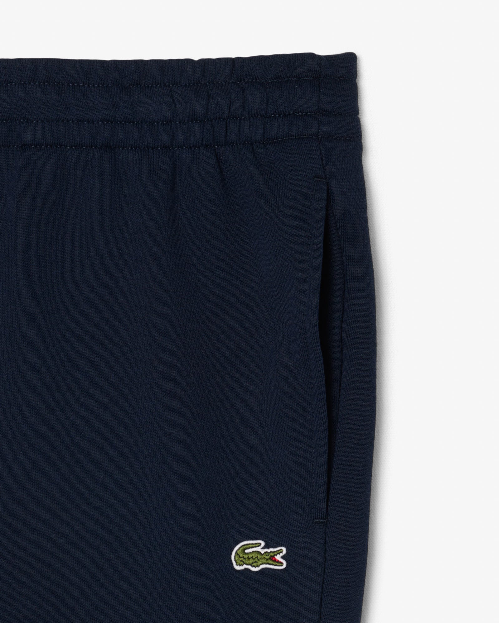 Lacoste Tapered Fit Mens Fleece Sweatpants - Navy Blue 166 | CHO | Designer Mens Sweatpants