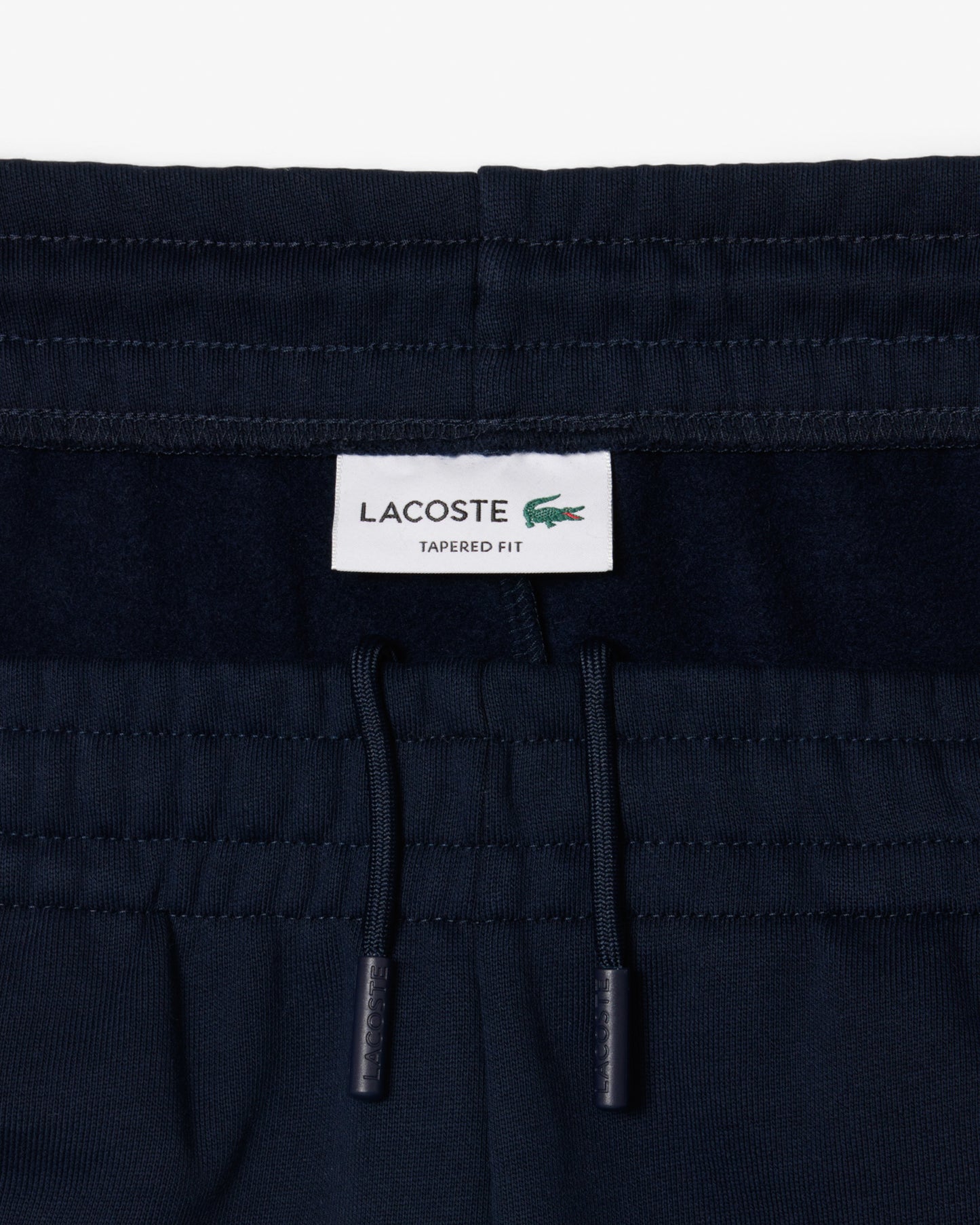 Lacoste Tapered Fit Mens Fleece Sweatpants - Navy Blue 166 | CHO | Designer Mens Sweatpants