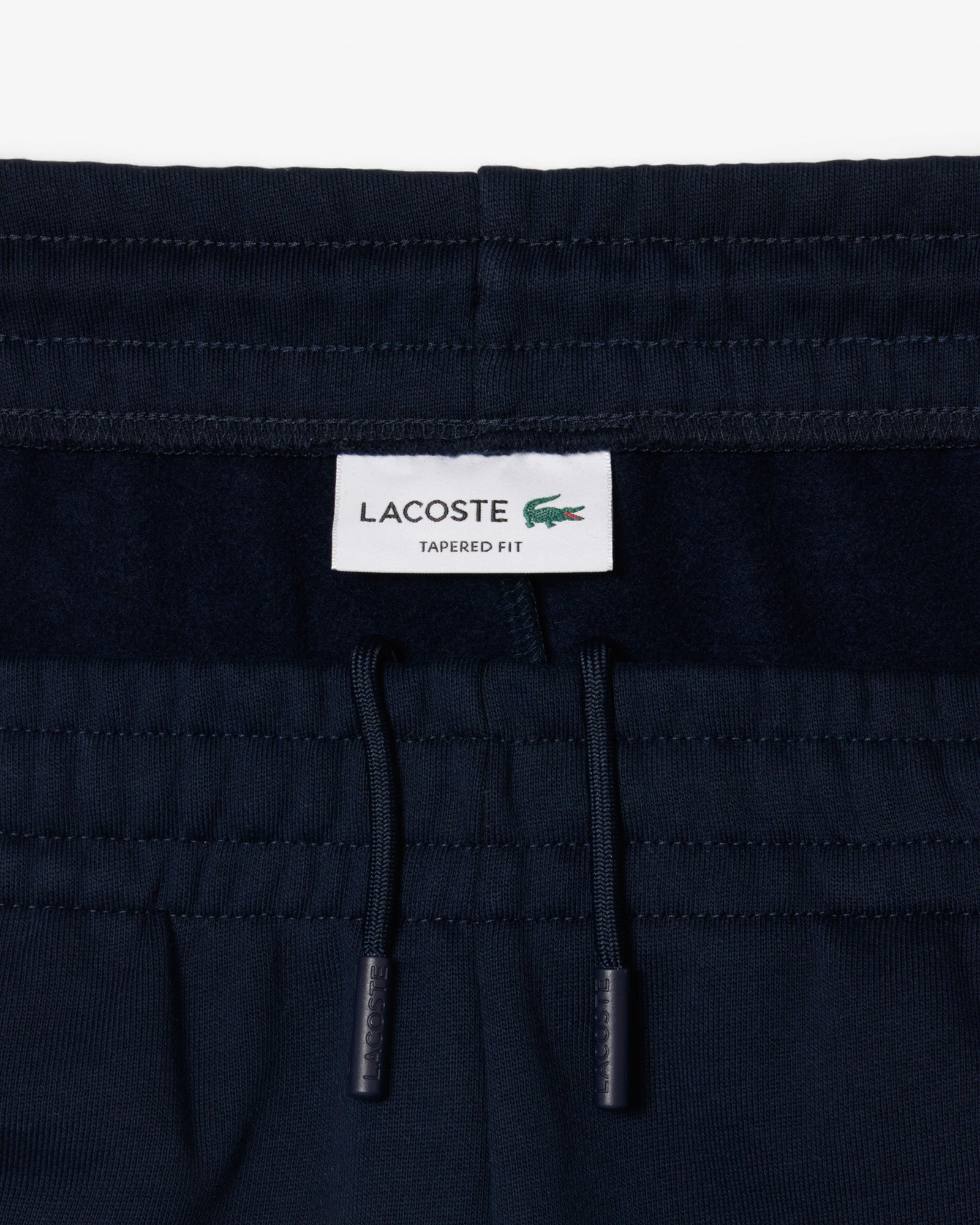 Lacoste Tapered Fit Mens Fleece Sweatpants - Navy Blue 166 | CHO | Designer Mens Sweatpants