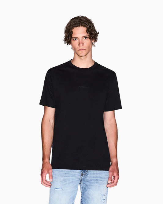 Armani Exchange Mens Regular Fit Mercerised Cotton T-Shirt