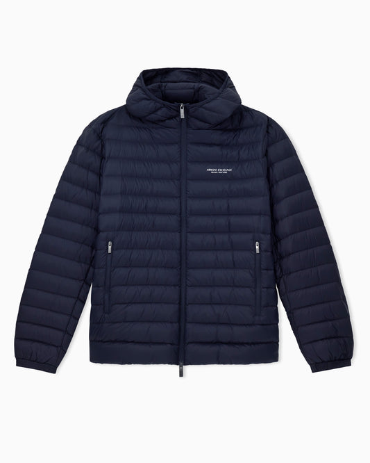 Armani Exchange Mens Down Jacket XM001577-AF16927 - Deep Navy UB101 - CHO - Designer Mens Padded Jackets