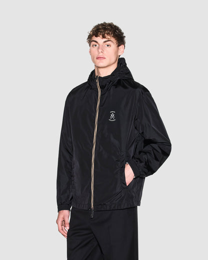 Armani Exchange Mens AX Pattern Reversible Jacket - Cream/Black M0245 - CHO - Designer Mens Light Jackets