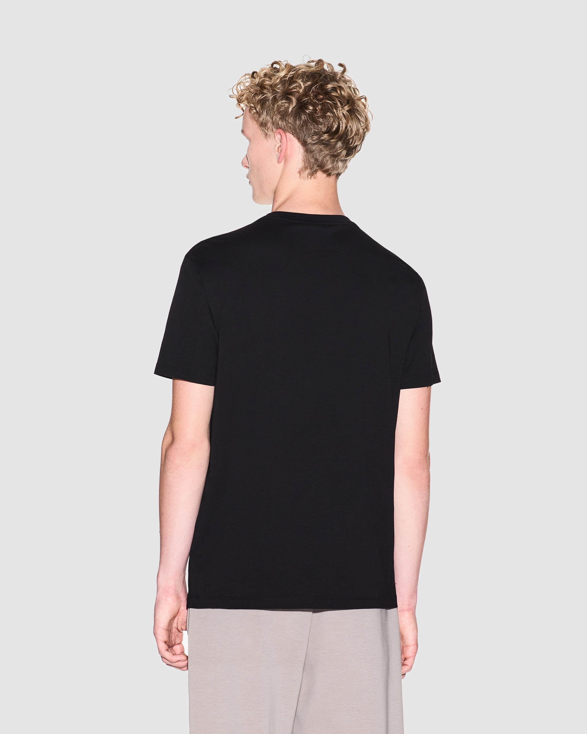 Armani Exchange Mens Graphic Print T-Shirt - Black UC001 - CHO - Designer Mens Short Sleeve T-Shirts