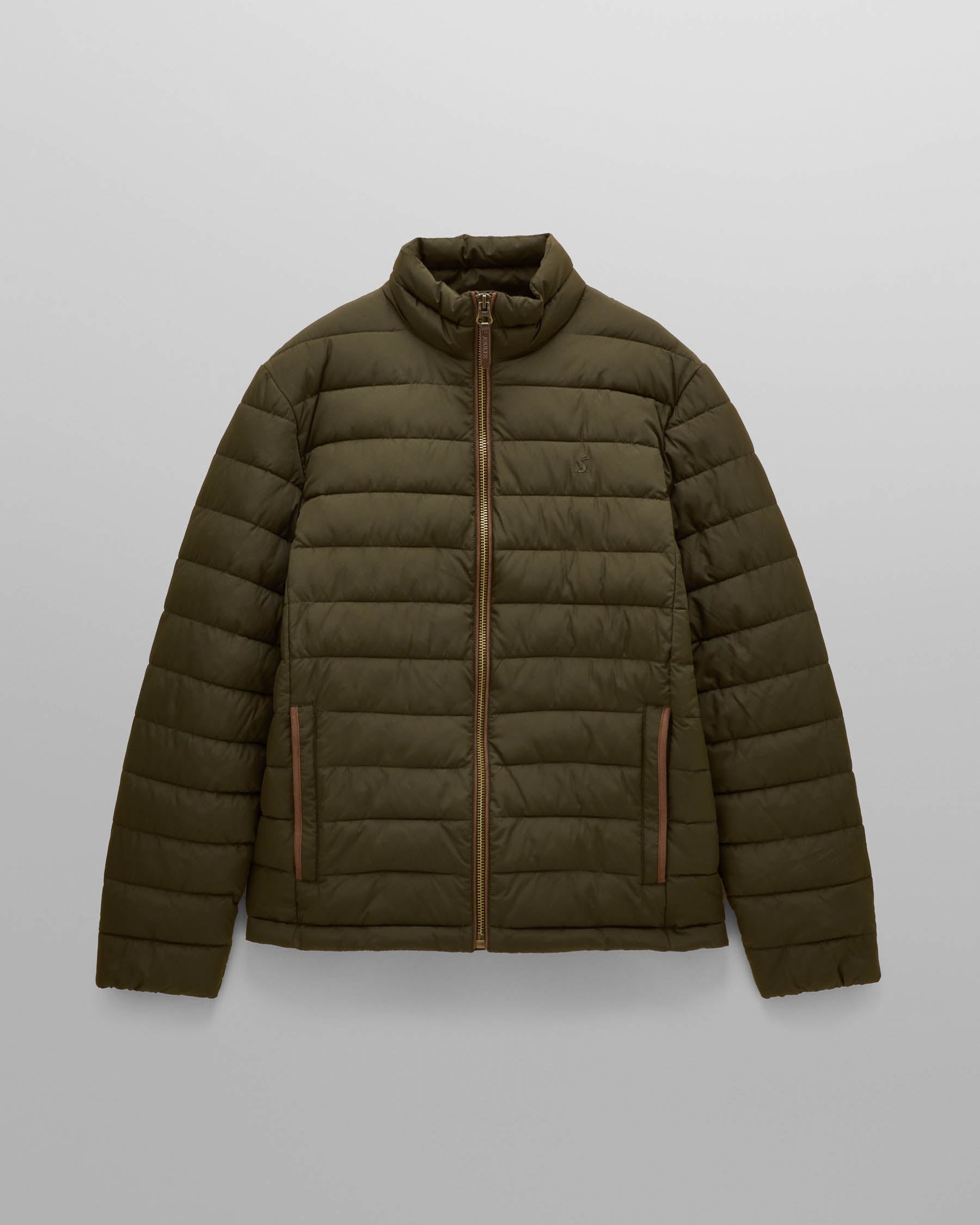Joules Mens Heritage Padded Jacket - Green | CHO | Designer Mens Padded Jackets