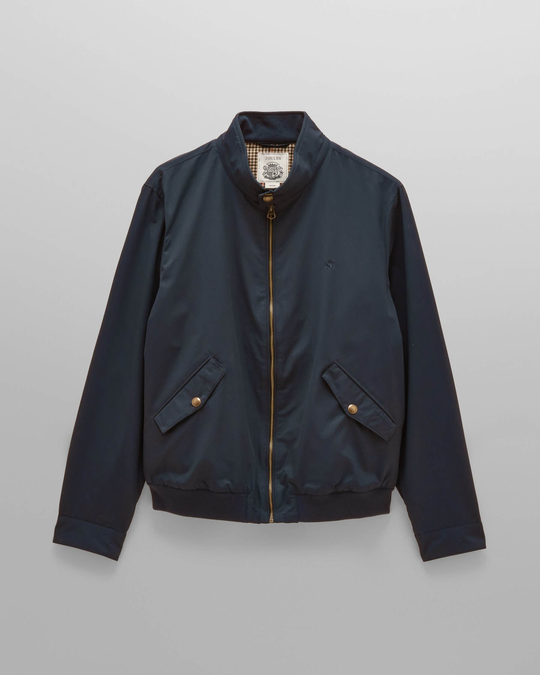 Joules Mens Harrington Jacket - Navy | CHO | Designer Mens Harrington Jackets