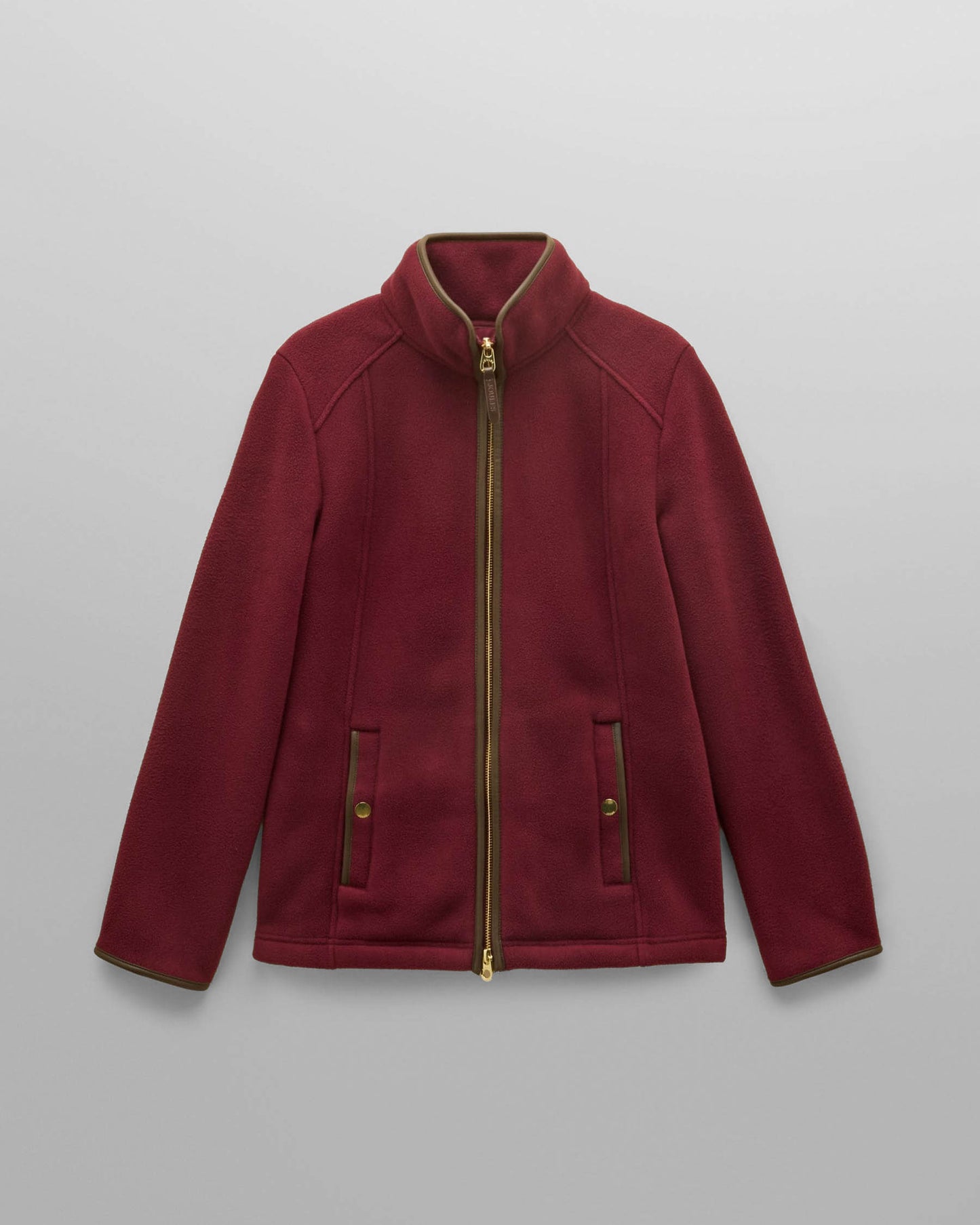 Joules Heritage Full Zip Womens Fleece - Red