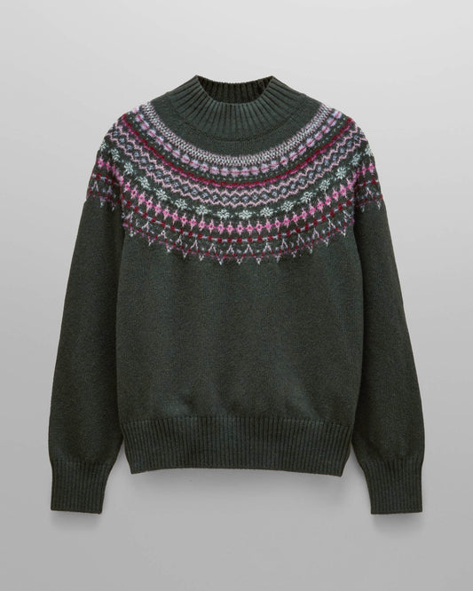 Joules Alba Womens Jumper - Green | CHO | Designer Womens Jumpers