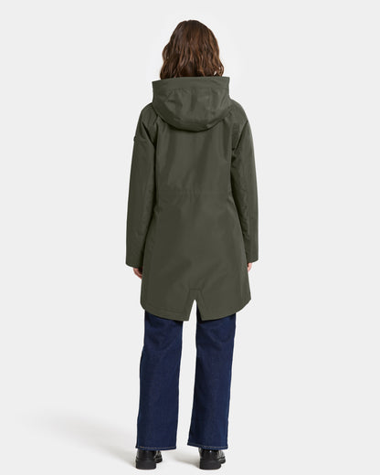 Didriksons Alana Womens Parka - Deep Green 300