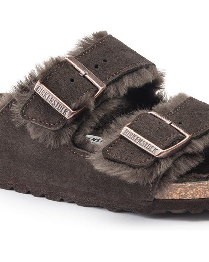 Birkenstock Arizona VL Shearling Womens Sandals - Mocha