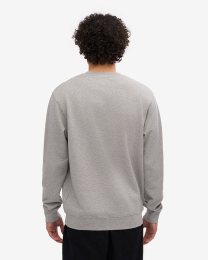 Colorful Standard Mens Classic Organic Crew Neck Sweatshirt - Heather Grey