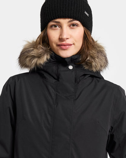 Didriksons Erna Womens Parka - Black 060