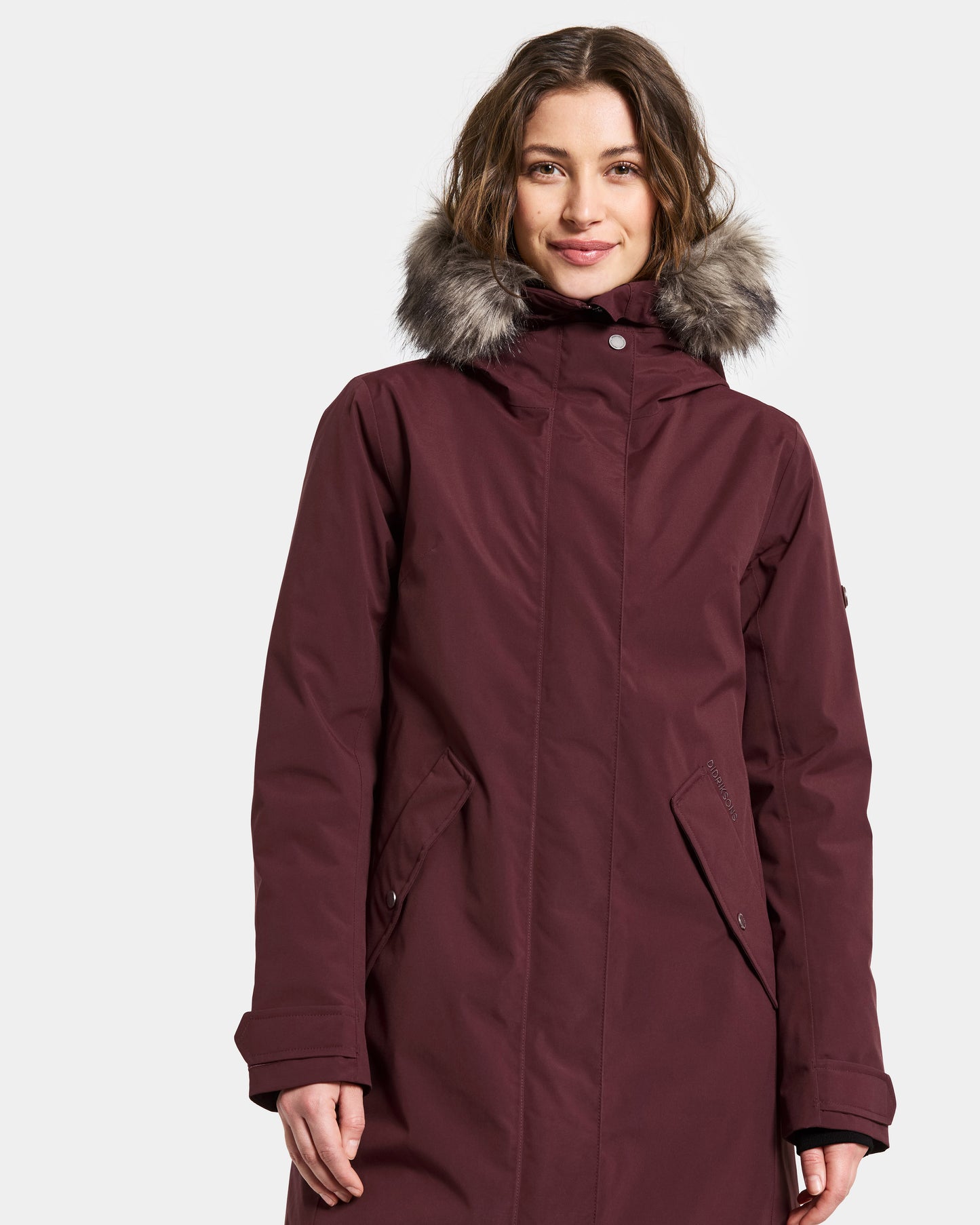 Didriksons Erna Womens Parka - Old rust 147