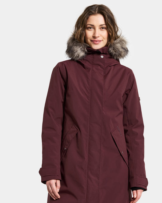 Didriksons Erna Womens Parka - Old rust 147