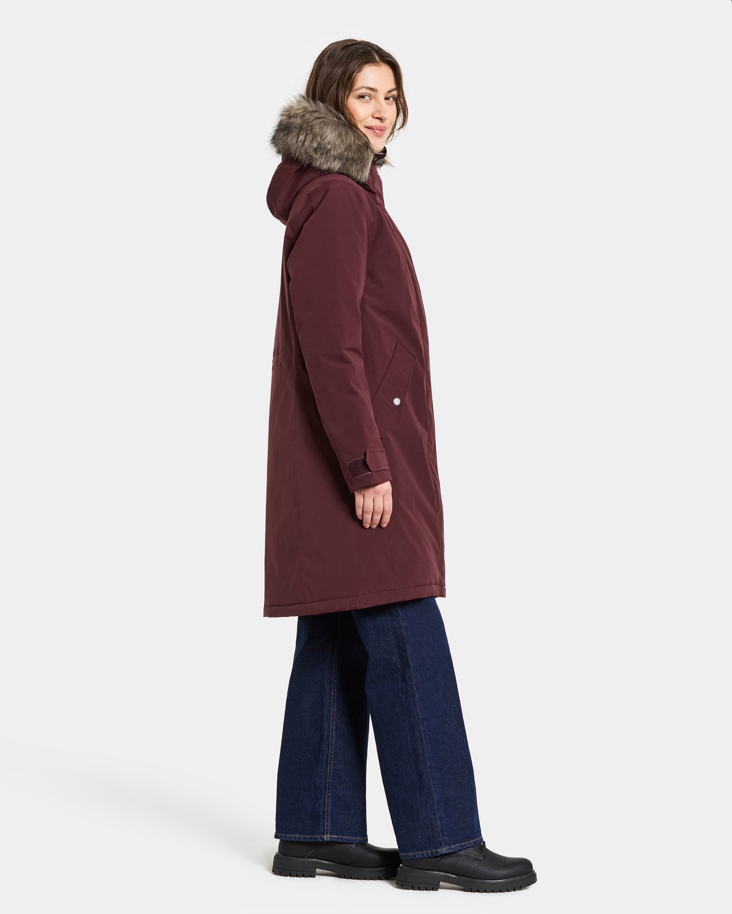 Didriksons Erna Womens Parka - Old rust 147