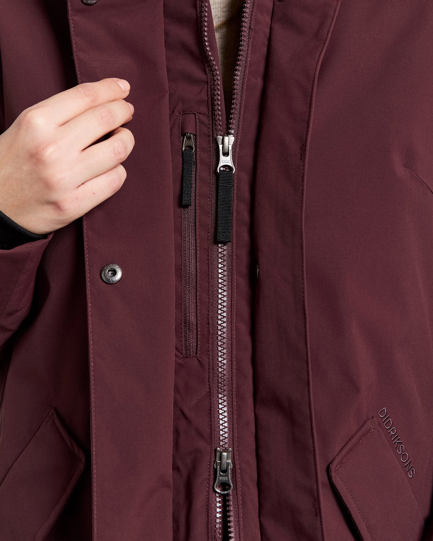 Didriksons Erna Womens Parka - Old rust 147