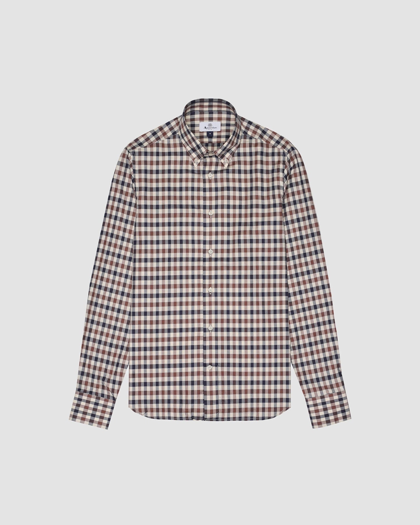 Aquascutum Mens Iconic Shirt - Club Check 28