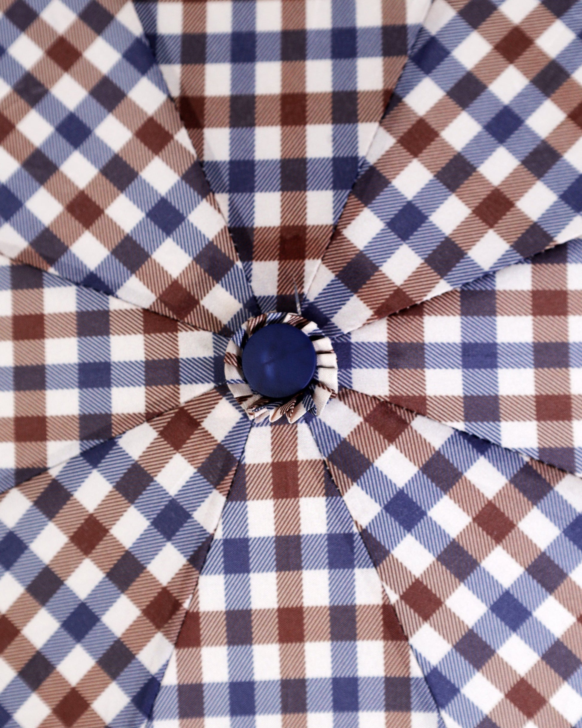 Aquascutum Iconic Pocket Umbrella - Club Check 28 | CHO | Designer Mens Umbrellas