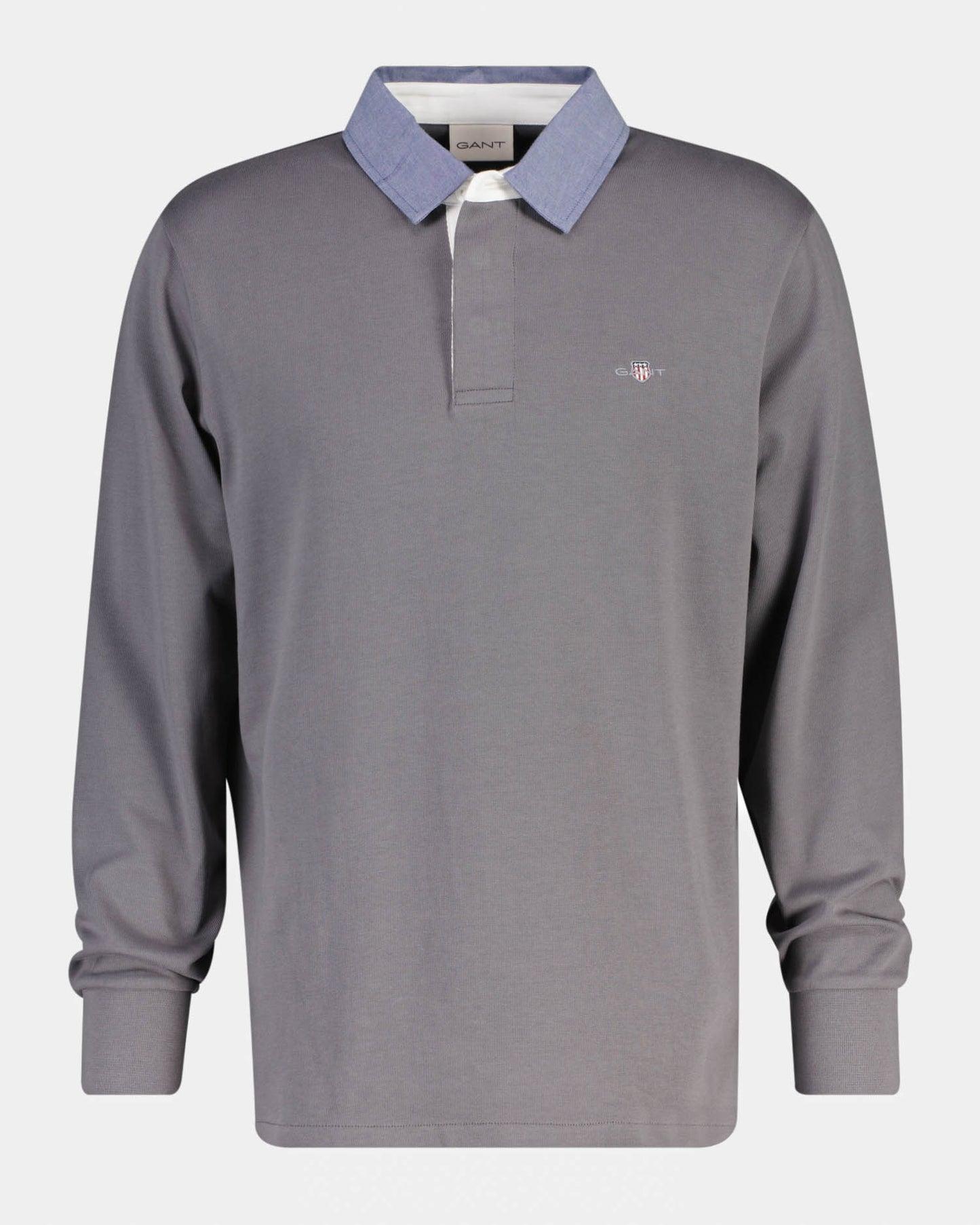 GANT Mens Regular Fit Chambray Heavy Rugger - 38 Mid Grey