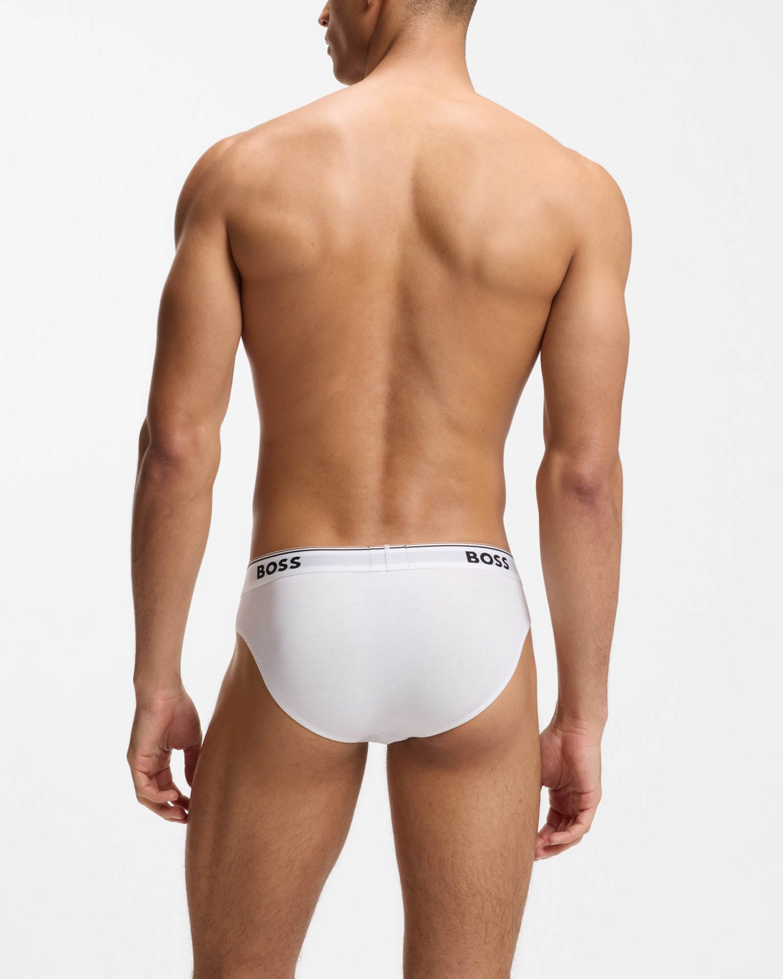 BOSS Orange 3 Pack Mens Power Briefs - Assorted Pre 999 - CHO - Designer Mens Underwear