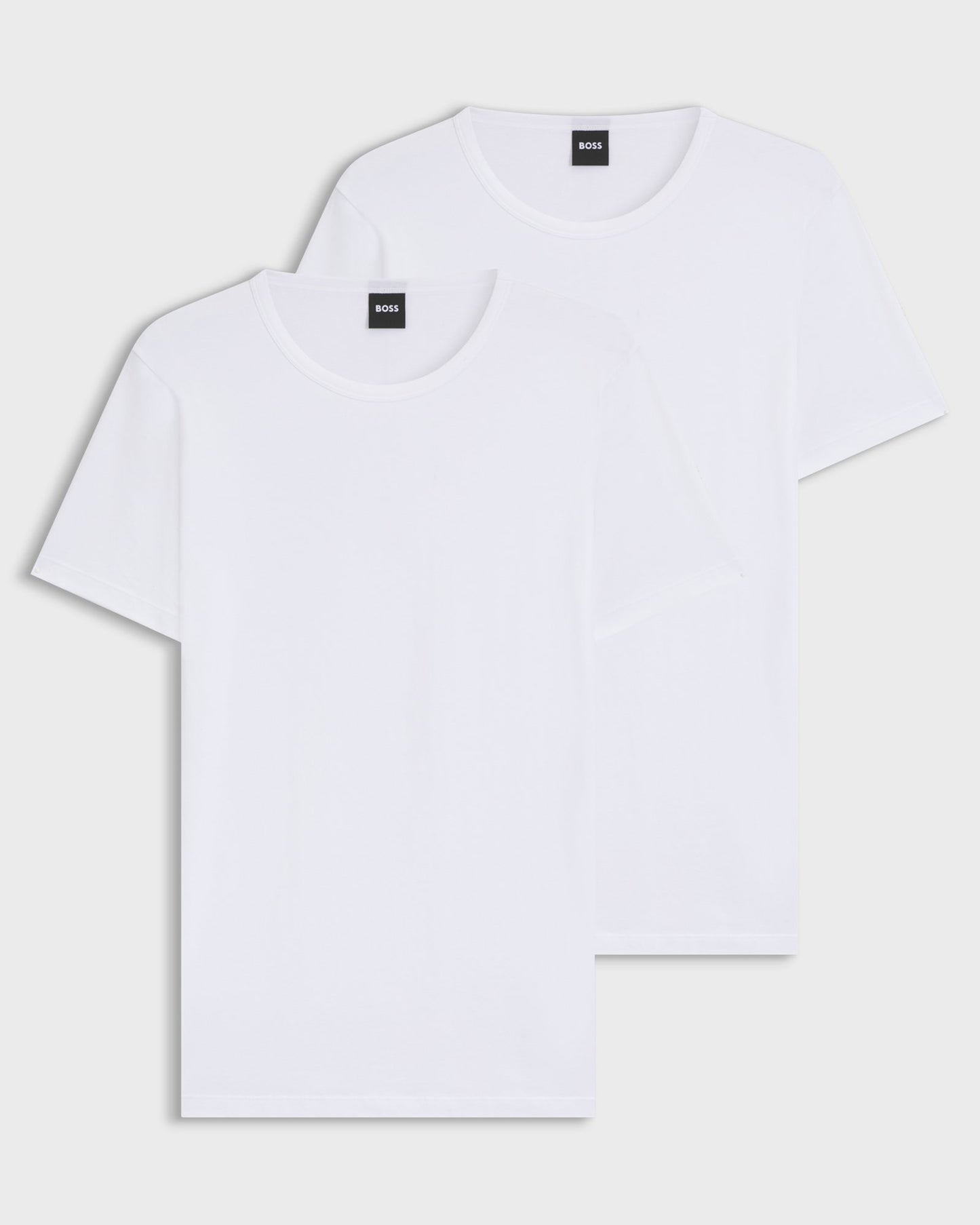 BOSS Orange RN Modern 2-Pack Mens T-Shirts NOS - White 100 | CHO | Designer Mens Short Sleeve T-Shirts & Tops