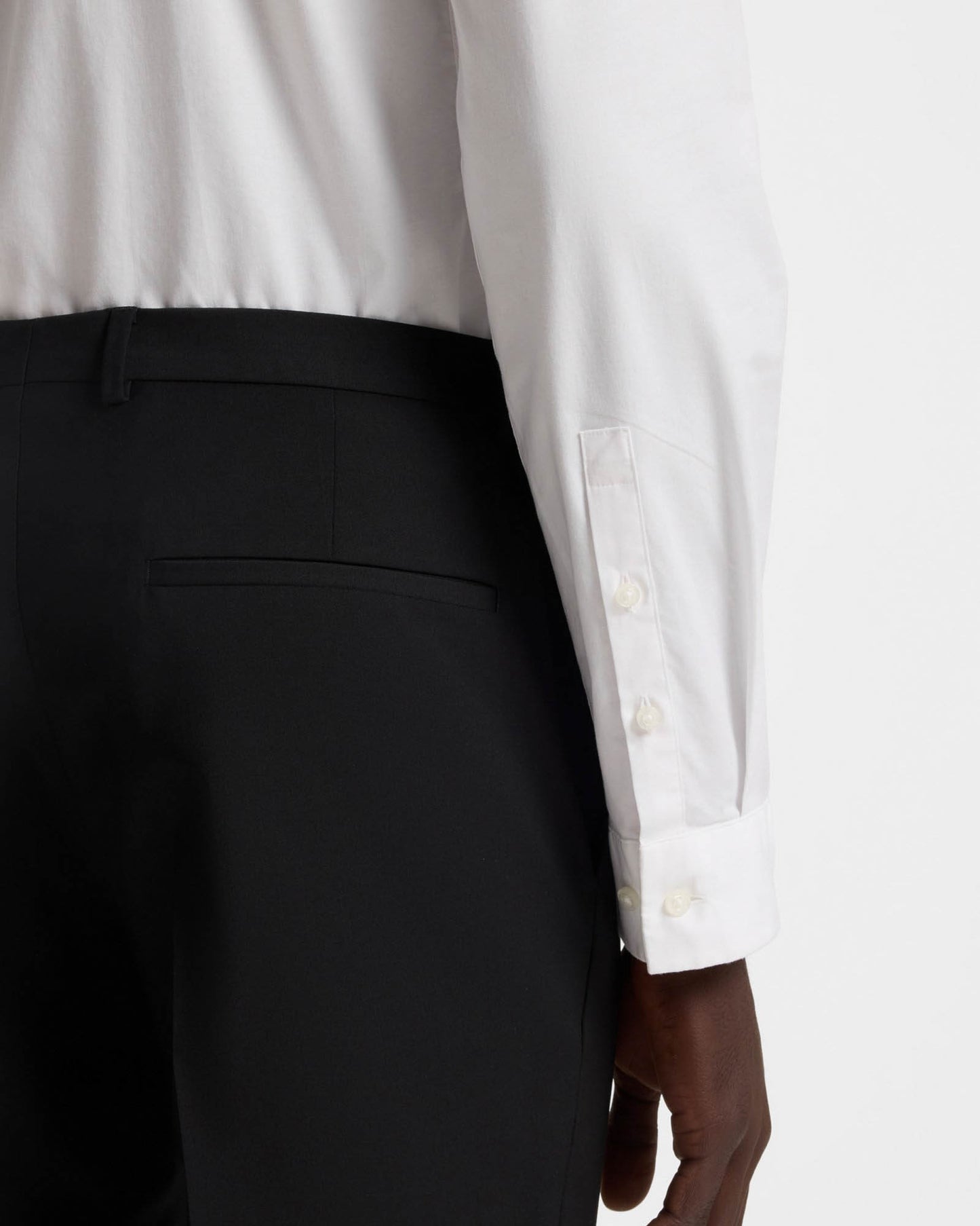 HUGO Ero3 Mens Long Sleeve Shirt - Open White 199