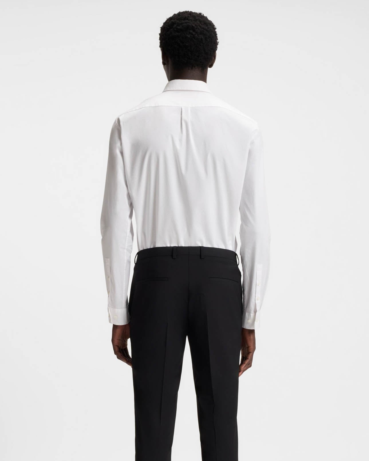 HUGO Ero3 Mens Long Sleeve Shirt - Open White 199