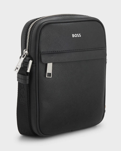 BOSS Orange Mens Zair_NS zip Mens Bag 50483566 - Black 001