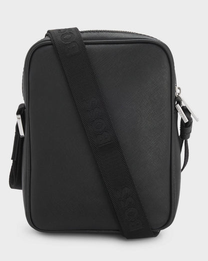 BOSS Orange Mens Zair_NS zip Mens Bag 50483566 - Black 001