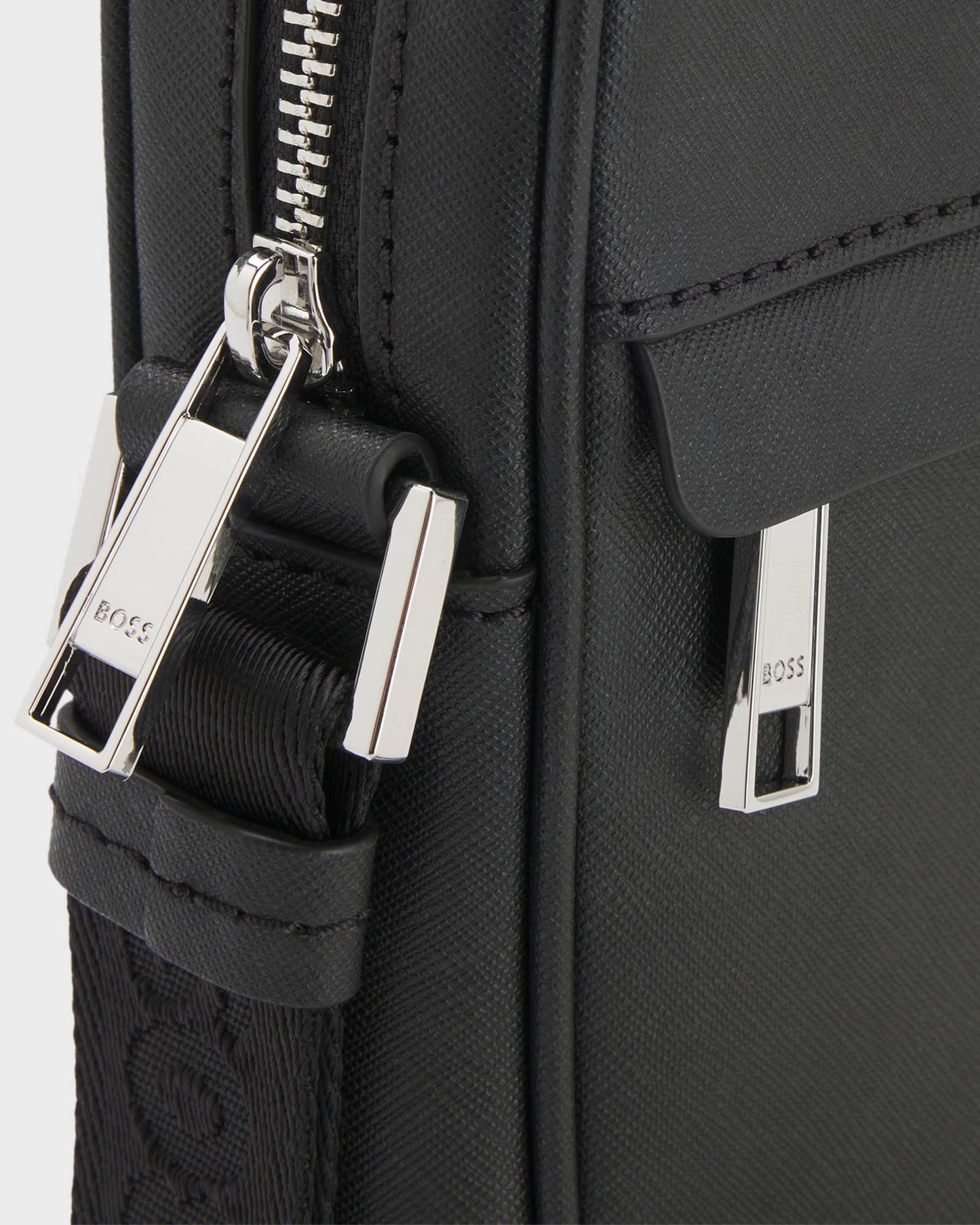 BOSS Orange Mens Zair_NS zip Mens Bag 50483566 - Black 001