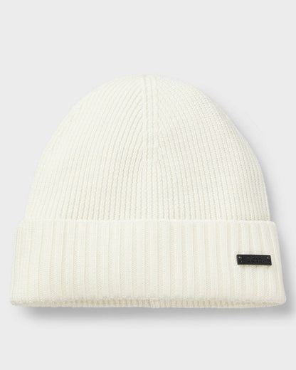 BOSS Orange Fati Mens Beanie - Open White 118