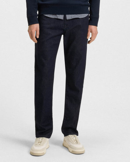 BOSS Orange Re.Maine Mens Regular Fit Comfort-Stretch Denim Jeans Dark Blue 403