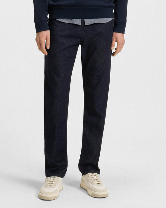 BOSS Orange Re.Maine Mens Regular Fit Comfort-Stretch Denim Jeans Dark Blue 403
