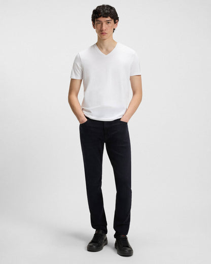 HUGO 734 Mens Extra-Slim-Fit Jeans in Stretch Denim - Dark Blue 403