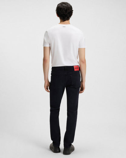 HUGO 734 Mens Extra-Slim-Fit Jeans in Stretch Denim - Dark Blue 403