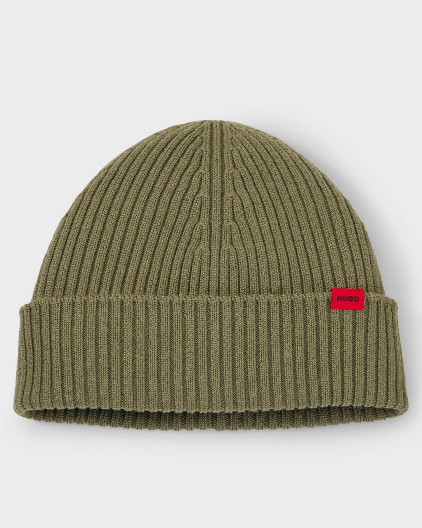 HUGO Xola Mens Beanie - Open Green 389