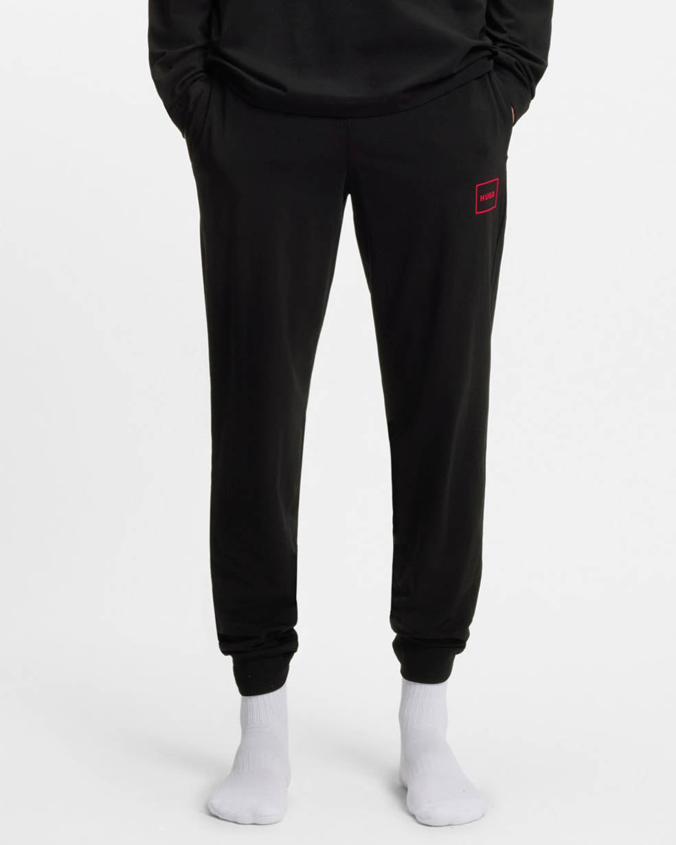 HUGO Laze Mens Loungewear Tracksuit Pants - Black 001
