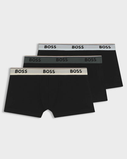 BOSS Orange Power Mens 3-Pack Trunks - Open Miscellaneous 967