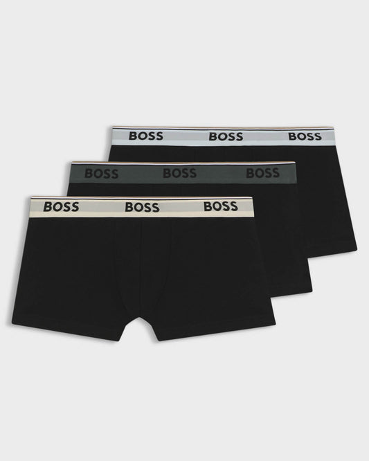 BOSS Orange Power Mens 3-Pack Trunks - Open Miscellaneous 967