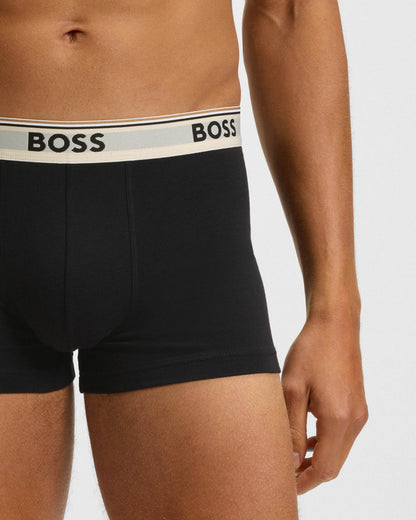 BOSS Orange Power Mens 3-Pack Trunks - Open Miscellaneous 967
